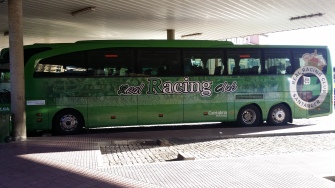 Autobús del Racing.