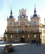 Fachada del Ayuntamiento de Astorga.